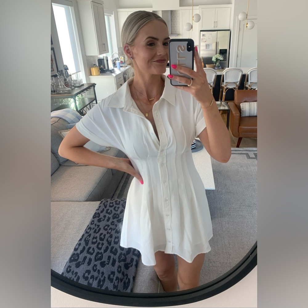 Vici white dress small